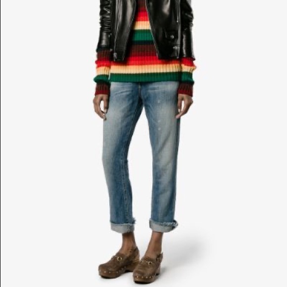 Gucci Amstel Horsebit brown suede Clogs. EUC. Size EU 36. Comes with box. - Picture 5 of 16